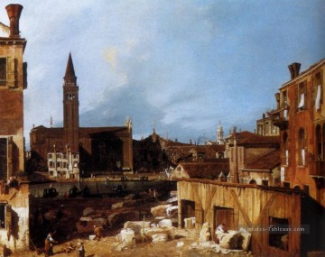 Canaletto œuvres - Tailleur de pierres tailleur Canaletto